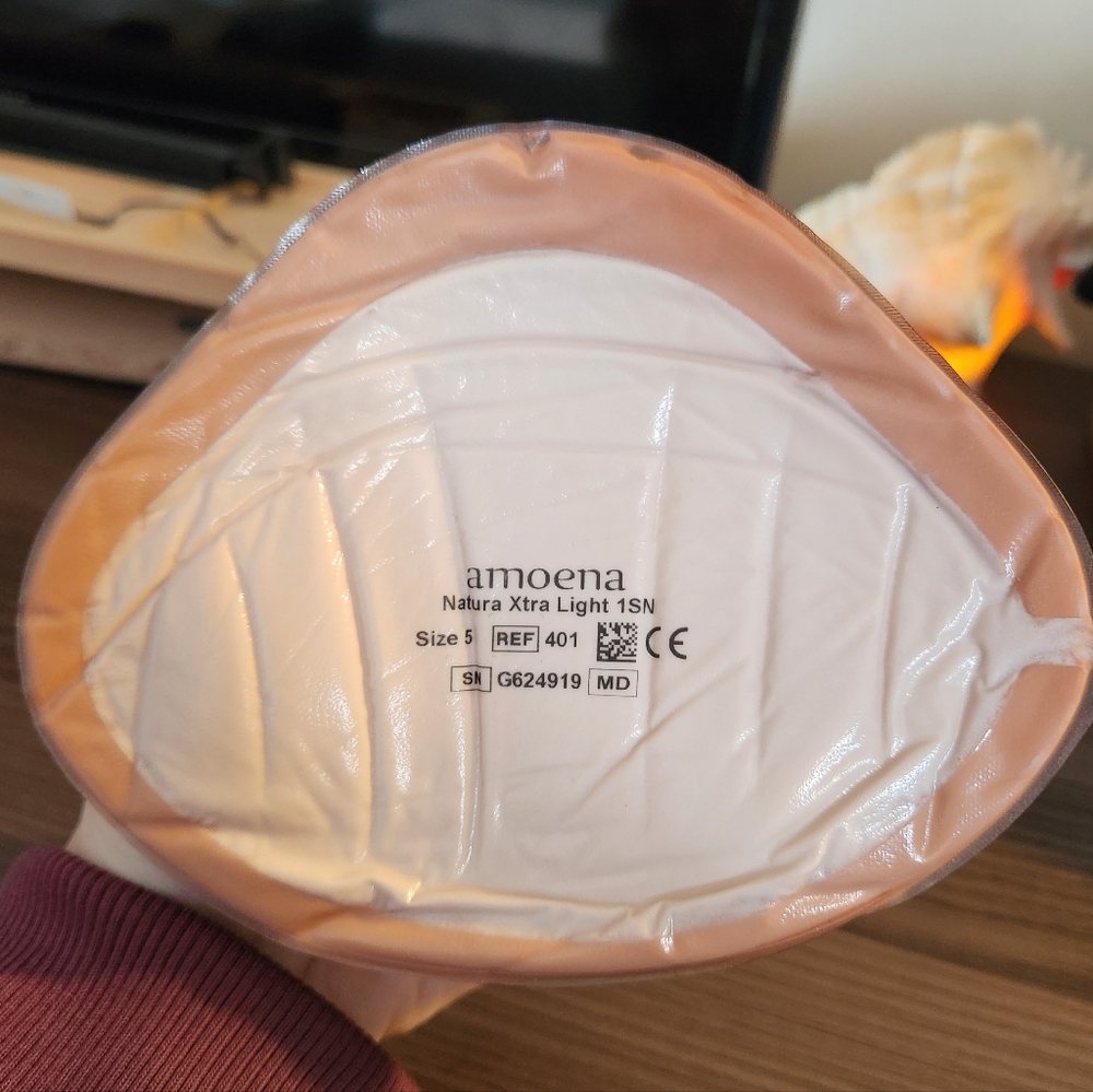 Amoena Breast Form Prosthetic Natura Xtra Light